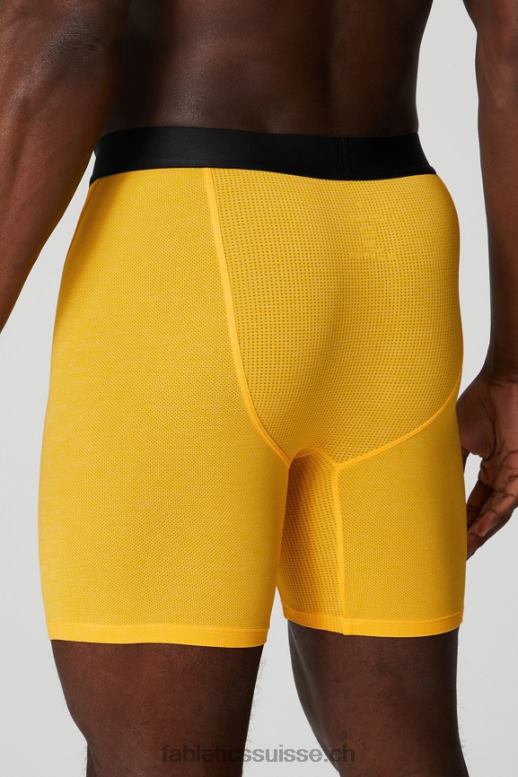 Hommes le boxer blueprint B0B6R3737 Coucher de soleil jaune Fabletics
