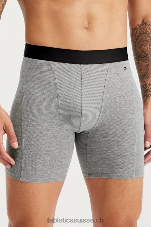 Hommes le boxer blueprint B0B6R3741 gris chiné Fabletics