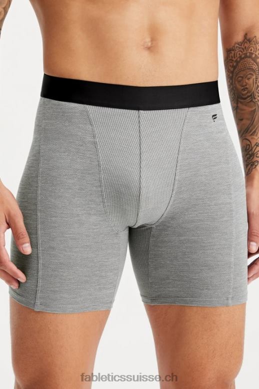 Hommes le boxer blueprint B0B6R3742 gris chiné Fabletics