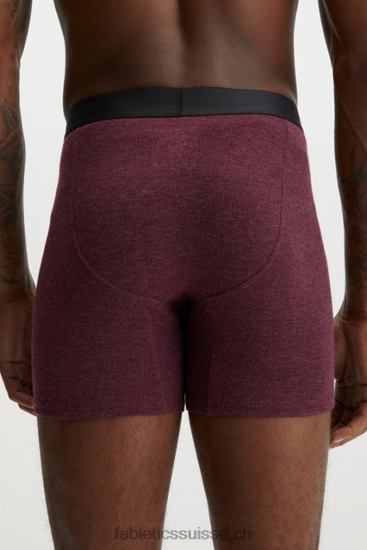 Hommes le boxer côtelé restoreknit B0B6R3786 merlot Fabletics
