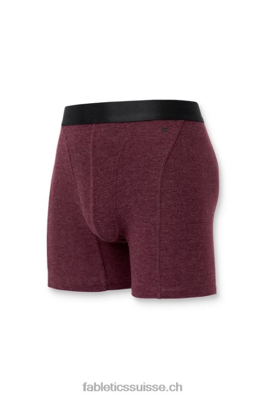 Hommes le boxer côtelé restoreknit B0B6R3786 merlot Fabletics