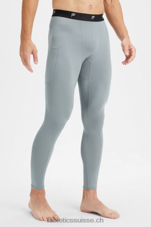 Hommes la couche de base serrée sur toute la longueur B0B6R3118 gris ombre Fabletics