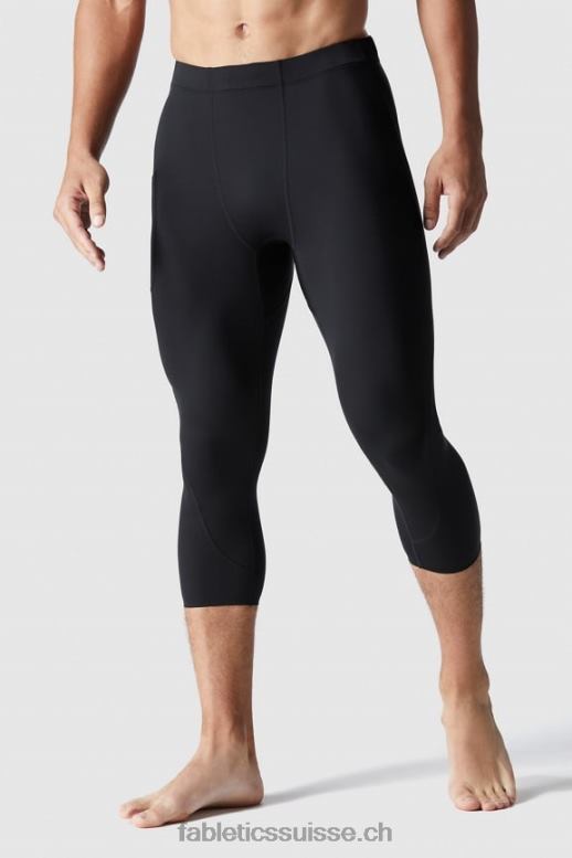 Hommes la ligne de base serrée 3/4 B0B6R3120 noir Fabletics