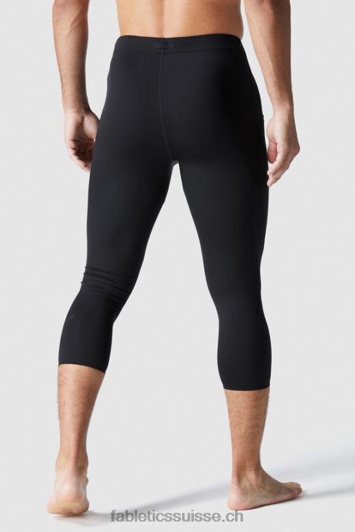 Hommes la ligne de base serrée 3/4 B0B6R3120 noir Fabletics