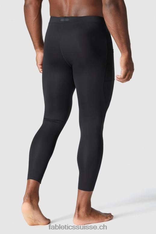 Hommes la ligne de base serrée B0B6R3121 noir Fabletics