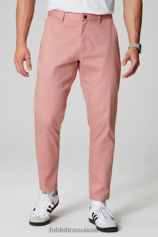 Hommes le chino high side (coupe classique) B0B6R3061 ardoise rose Fabletics