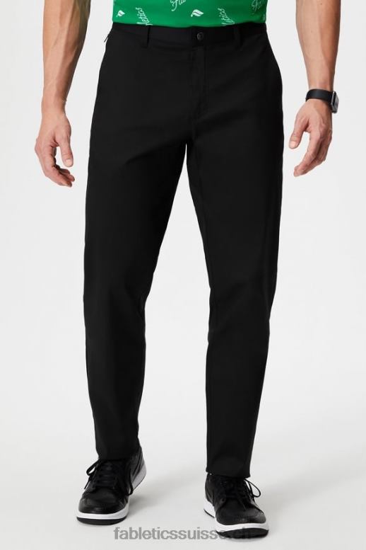 Hommes le chino high side (coupe classique) B0B6R3062 noir Fabletics