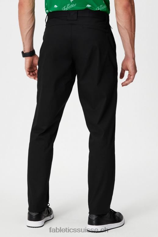 Hommes le chino high side (coupe classique) B0B6R3062 noir Fabletics