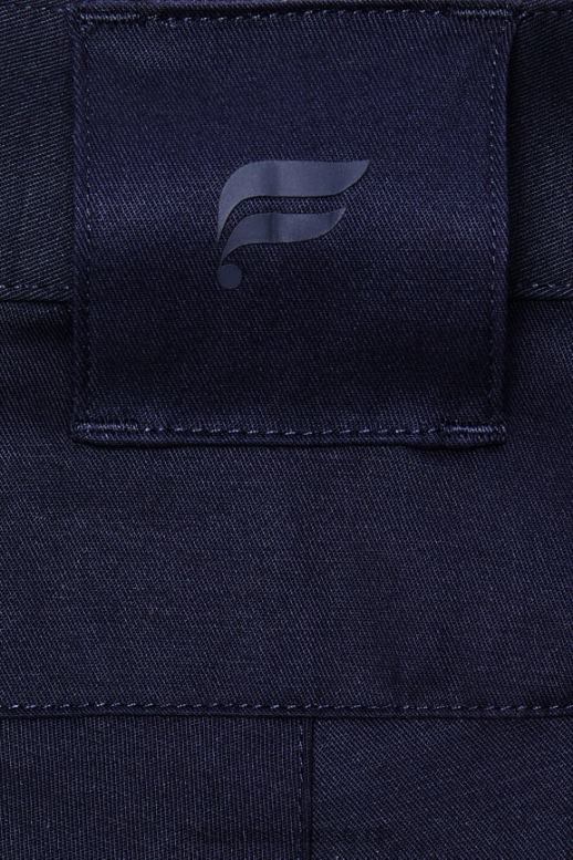 Hommes le chino high side (coupe classique) B0B6R3063 bleu marine profond Fabletics