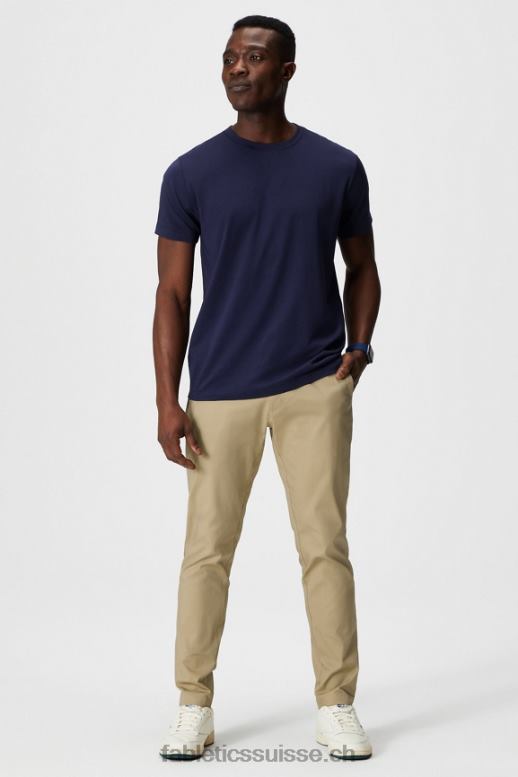 Hommes le chino high side (coupe classique) B0B6R3064 sergé Fabletics