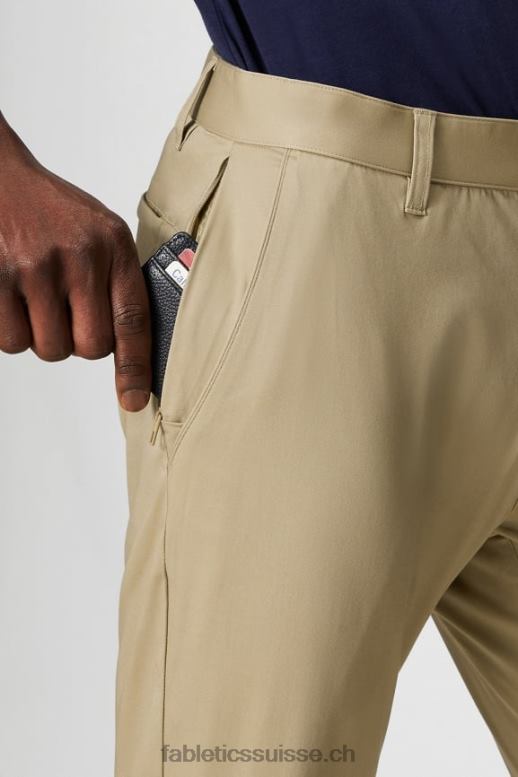Hommes le chino high side (coupe classique) B0B6R3064 sergé Fabletics