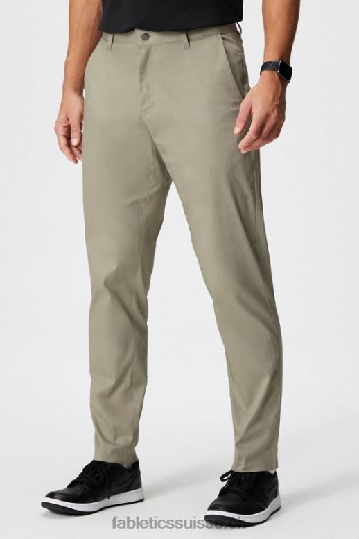 Hommes le chino high side (coupe classique) B0B6R3065 taupe frais Fabletics