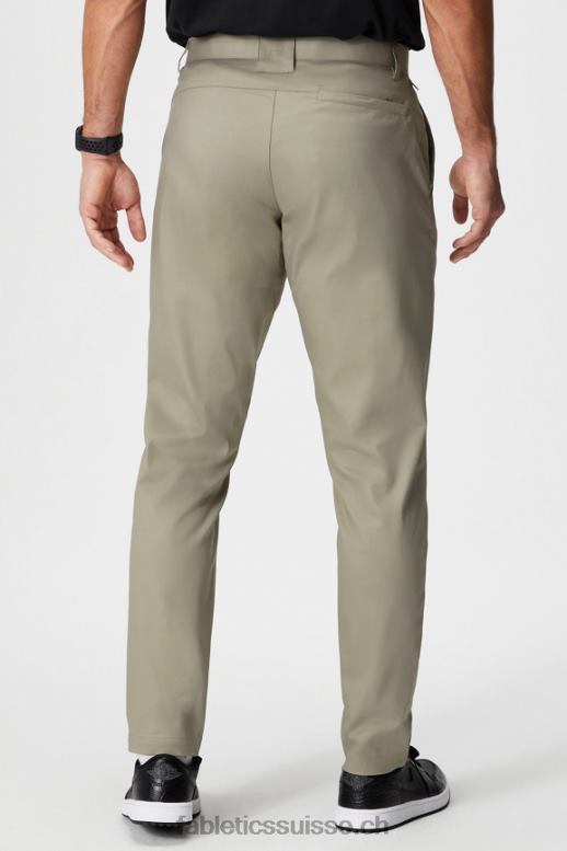 Hommes le chino high side (coupe classique) B0B6R3065 taupe frais Fabletics
