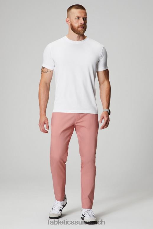 Hommes le chino high side (coupe slim) B0B6R3055 ardoise rose Fabletics