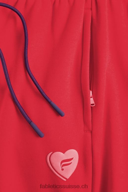Hommes le jogger incontournable B0B6R3092 coeur de bonbon cerise classique Fabletics
