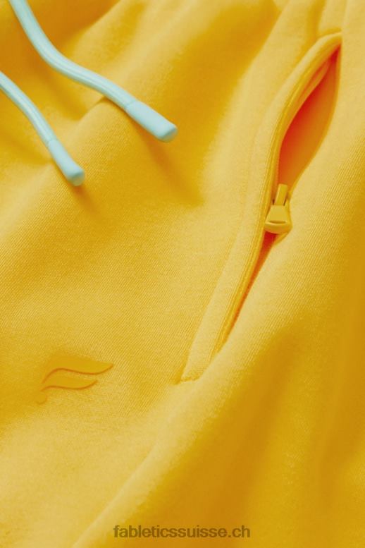 Hommes le jogger incontournable B0B6R3104 jaune vintage Fabletics