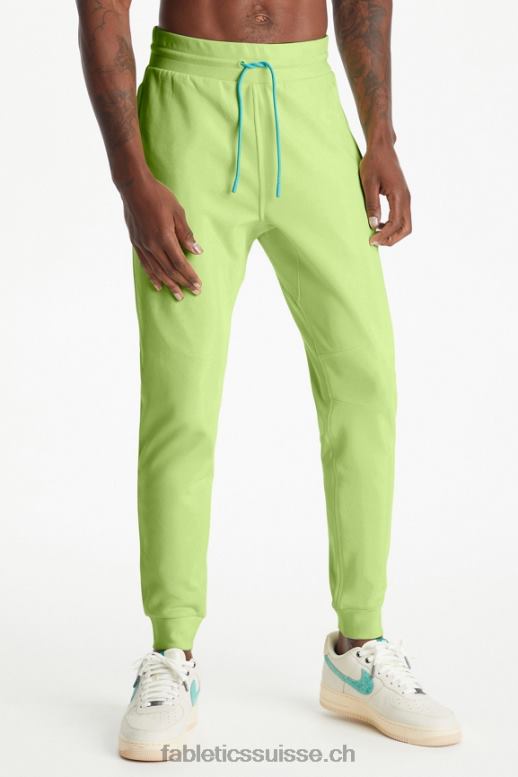 Hommes le jogger léger incontournable B0B6R3086 chaux fanée Fabletics