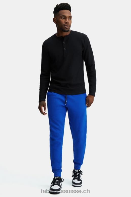 Hommes le joggeur d\'après-match B0B6R3109 bleu classique Fabletics
