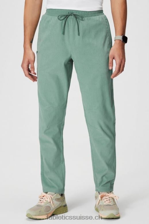 Hommes le pantalon club cord B0B6R3089 thym gris Fabletics