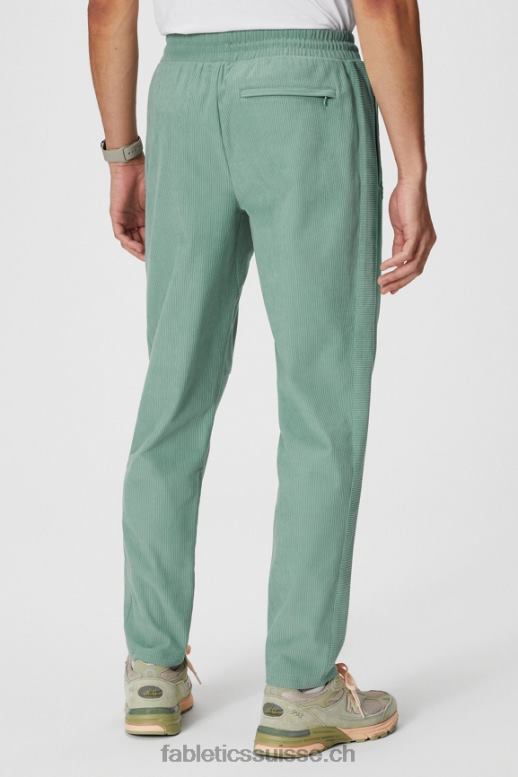 Hommes le pantalon club cord B0B6R3089 thym gris Fabletics