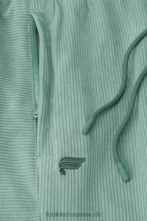 Hommes le pantalon club cord B0B6R3089 thym gris Fabletics