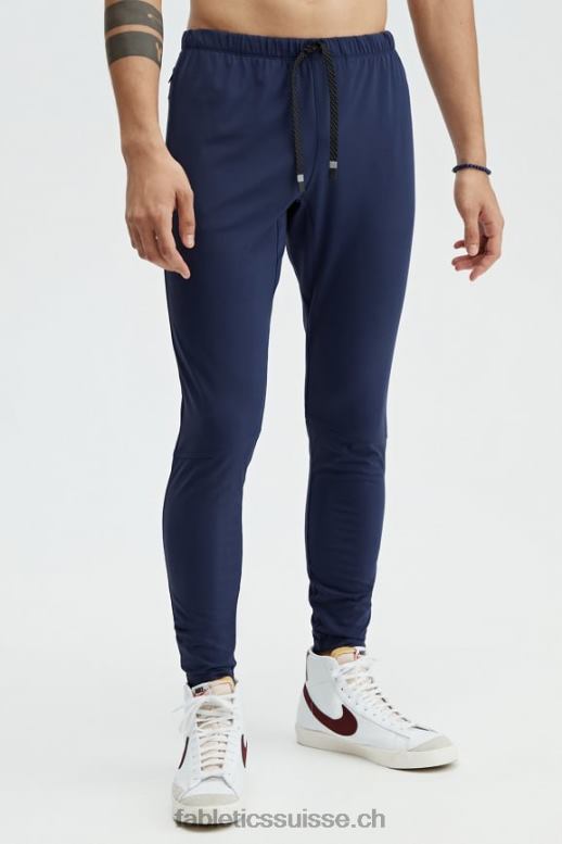 Hommes le pantalon de reprise B0B6R3108 marine Fabletics