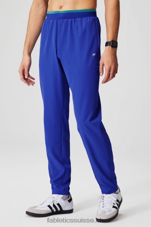 Hommes le pantalon fondamental B0B6R3069 bleu oxford Fabletics