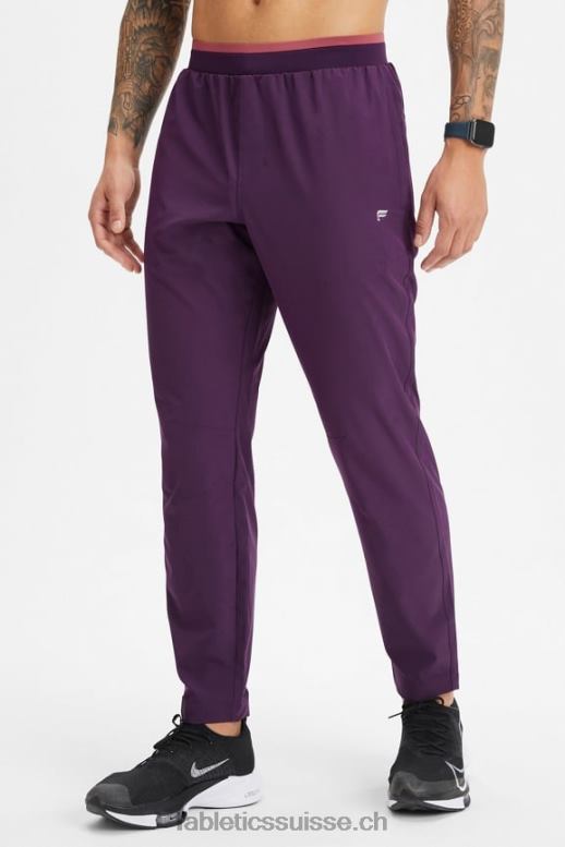 Hommes le pantalon fondamental B0B6R3071 Vin chaud Fabletics