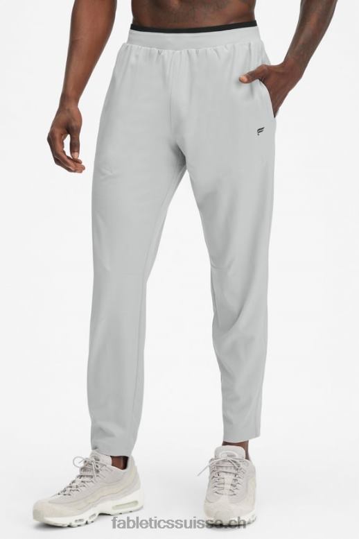 Hommes le pantalon fondamental B0B6R3076 gris minéral Fabletics