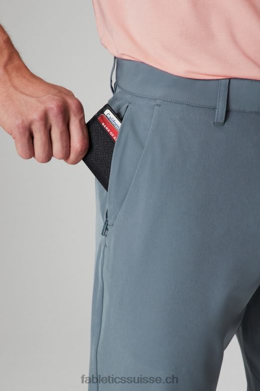 Hommes le seul pantalon (coupe classique) B0B6R3036 nuage d\'orage Fabletics