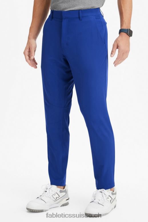 Hommes le seul pantalon (coupe classique) B0B6R3039 bleu français Fabletics