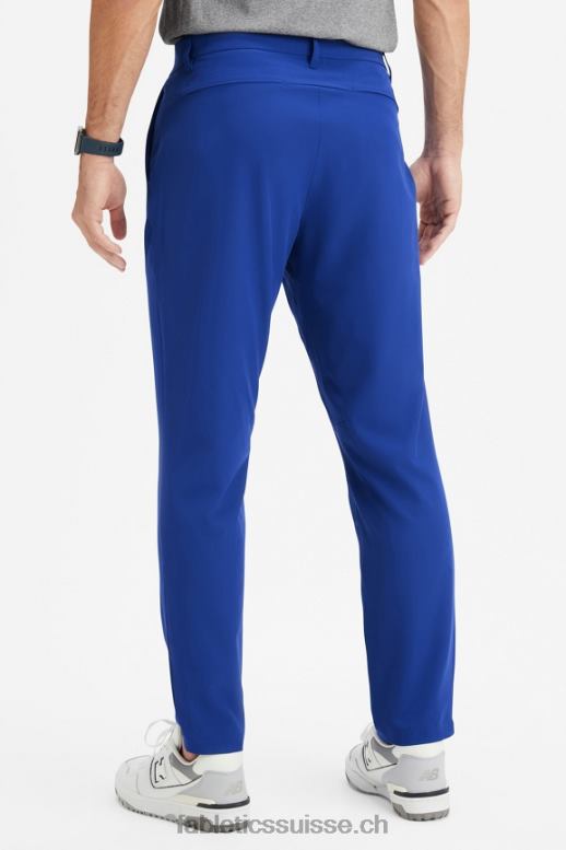 Hommes le seul pantalon (coupe classique) B0B6R3039 bleu français Fabletics