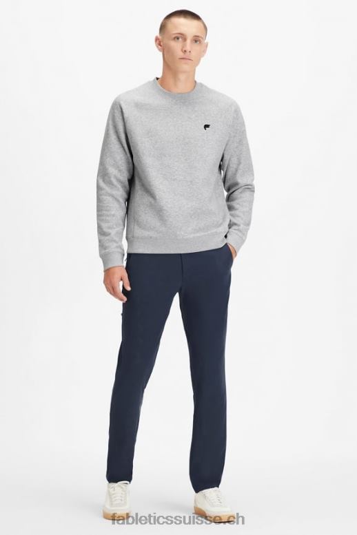 Hommes le seul pantalon (coupe classique) B0B6R3042 marine classique Fabletics