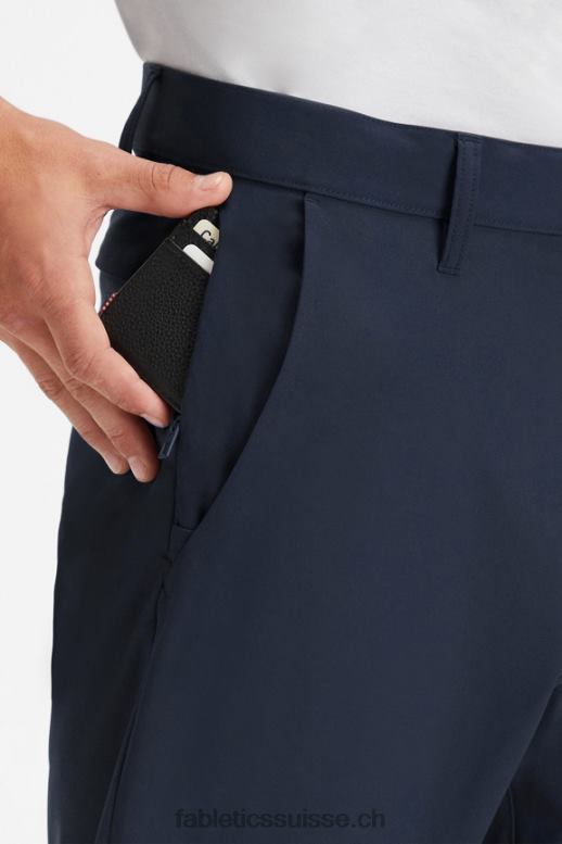 Hommes le seul pantalon (coupe classique) B0B6R3042 marine classique Fabletics
