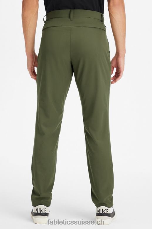 Hommes le seul pantalon (coupe classique) B0B6R3043 mousse noire Fabletics