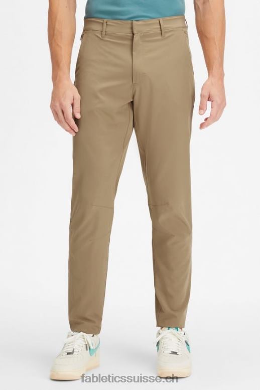 Hommes le seul pantalon (coupe classique) B0B6R3044 sergé foncé Fabletics