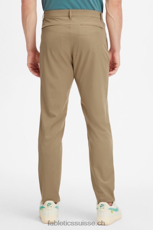 Hommes le seul pantalon (coupe classique) B0B6R3044 sergé foncé Fabletics
