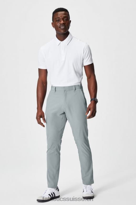 Hommes le seul pantalon (coupe slim) B0B6R3082 gris ombre Fabletics