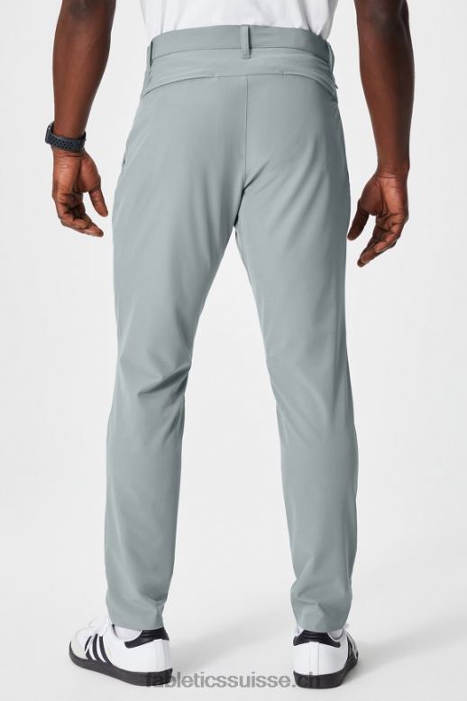 Hommes le seul pantalon (coupe slim) B0B6R3082 gris ombre Fabletics