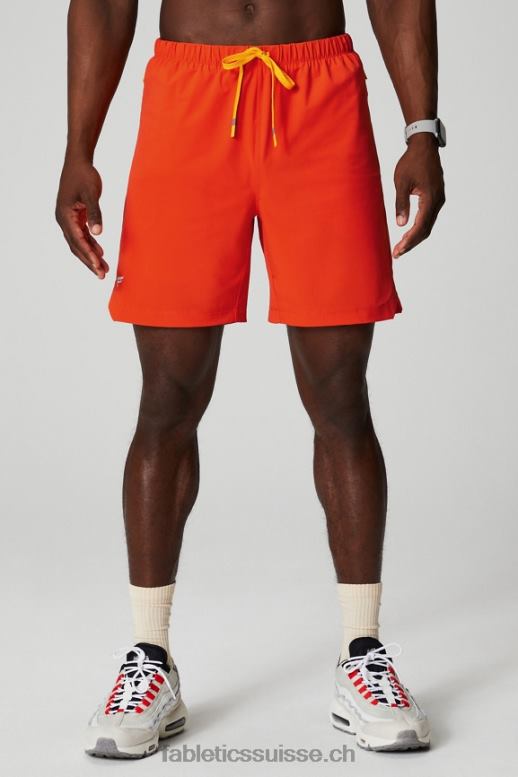 Hommes celui court (doublé) 140 B0B6R3176 tomate ancienne Fabletics