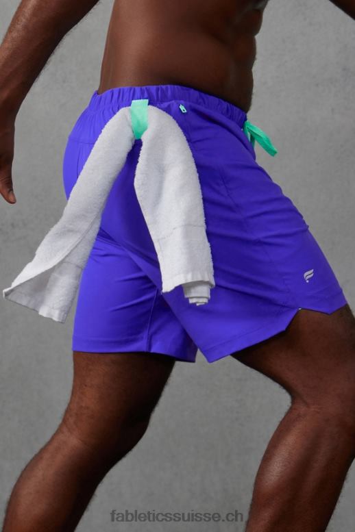 Hommes celui court (doublé) 141 B0B6R3178 extrême royal Fabletics