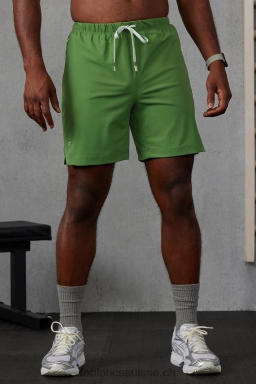 Hommes celui court (doublé) 141 B0B6R3179 néo olive Fabletics