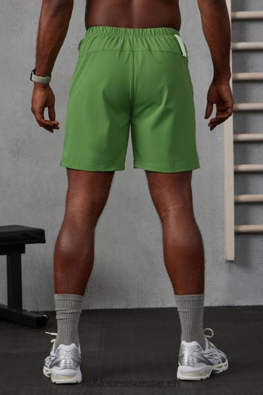 Hommes celui court (doublé) 141 B0B6R3179 néo olive Fabletics