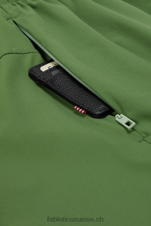 Hommes celui court (doublé) 141 B0B6R3179 néo olive Fabletics