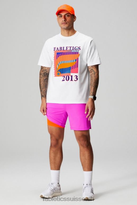 Hommes celui court (doublé) 141 B0B6R3180 évasion rose Fabletics