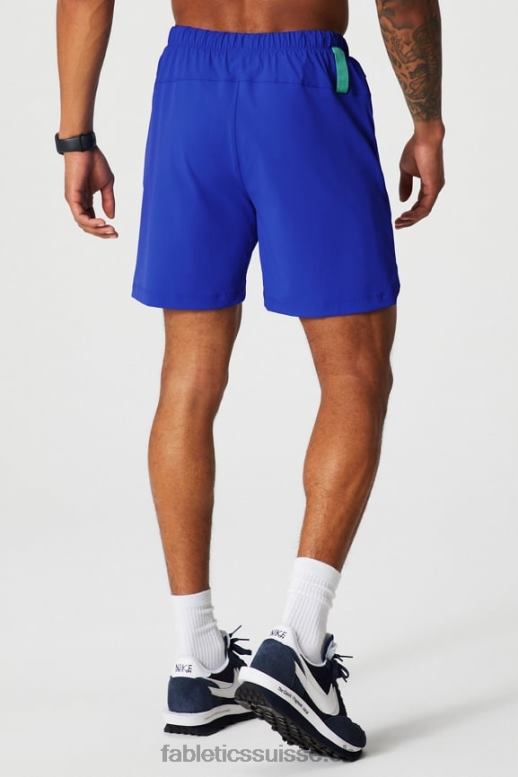 Hommes celui court (doublé) 142 B0B6R3182 bleu oxford Fabletics