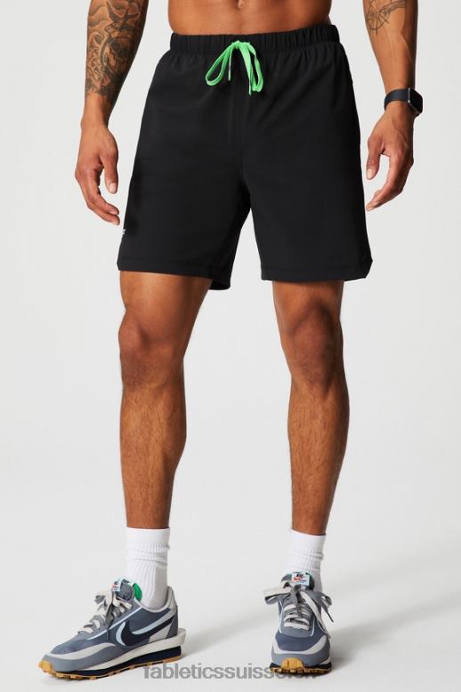 Hommes celui court (doublé) 142 B0B6R3184 pointe de tilleul sauvage Fabletics