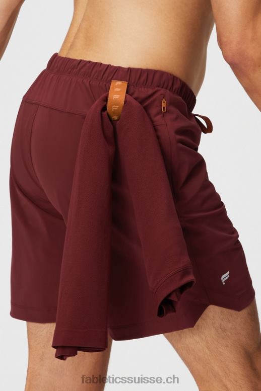 Hommes celui court (doublé) 142 B0B6R3186 rouge adrénaline Fabletics