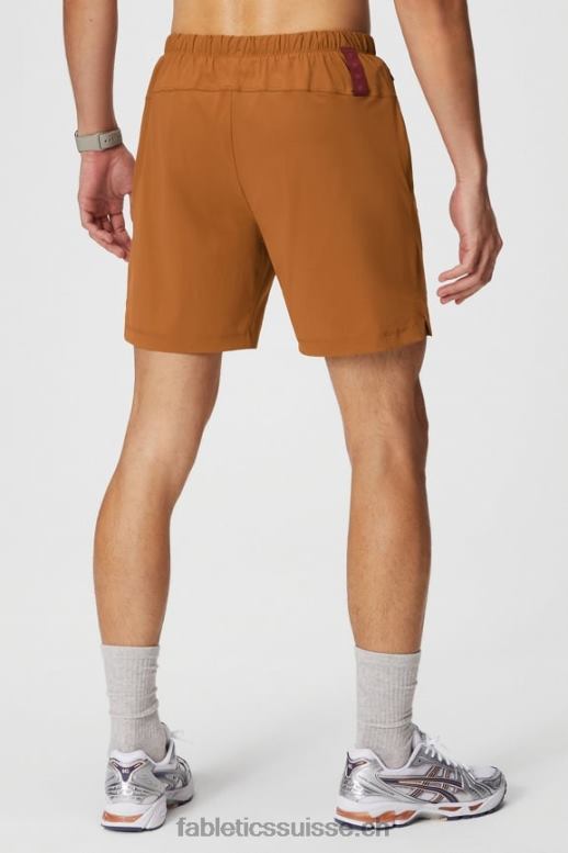 Hommes celui court (doublé) 143 B0B6R3187 rouille vintage Fabletics