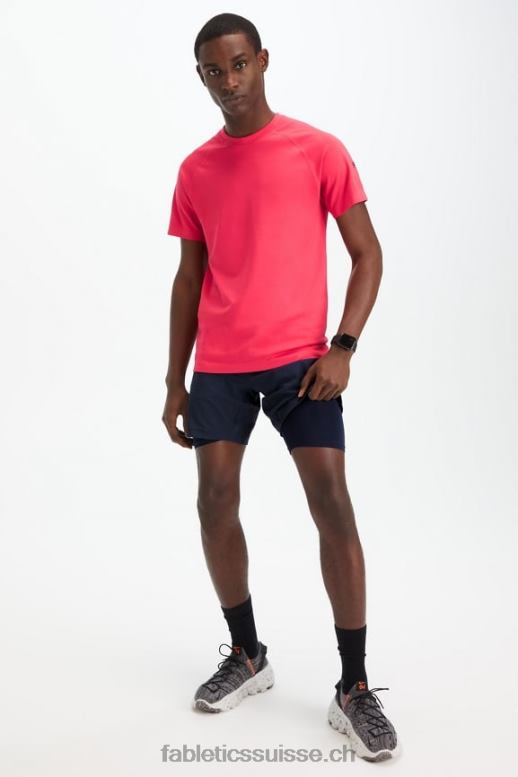Hommes celui court (doublé) 143 B0B6R3190 marine classique Fabletics
